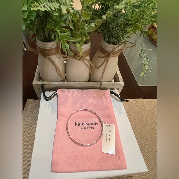 Kate Spade Silver Bangle Bracelet - Picture 3 of 12